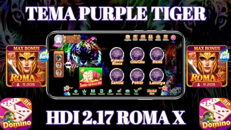 Purple Tiger Original Apk Higgs Domino Terbaru Versi Rp Roma X