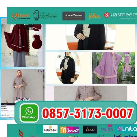 0857 3173 0007 Bu Annisa NFS Nibras Nibras NBC Tunik Nibras Size