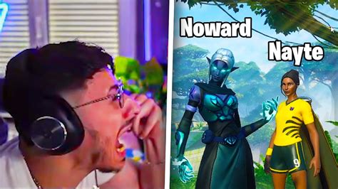 Nayte And Noward De Retour Sur Fortnite 😍 Résumé Solo Cash Cup Jolavanille 🤣 Youtube