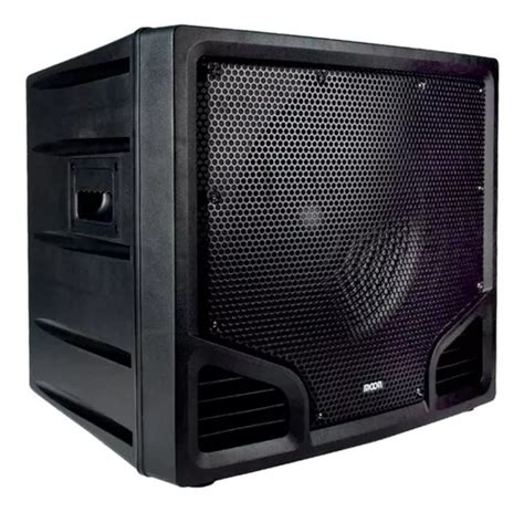 Bafle Subwoofer Activo 18 Wild18sa Para Graves 500w La Roca