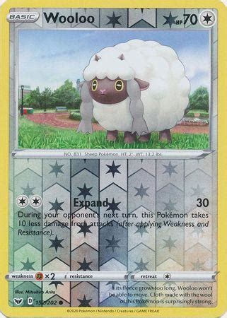 Esp Wooloo Common Reverse Holo Playset