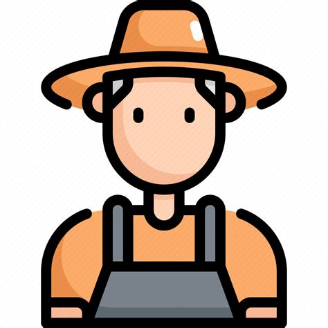 Avatar Farmer Gardener Gardening Man Profession User Icon