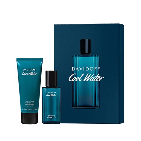 Davidoff Cool Water Men Gift Set EDT 40ml Thefragrancecounter Co Uk