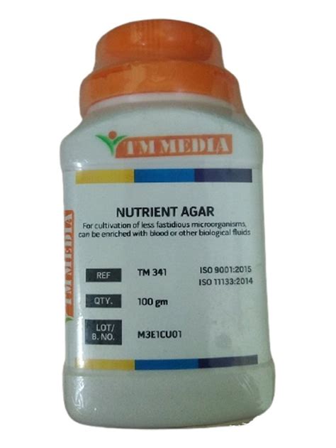 Nutrient Agar Powder 100g General Purpose Growth Medium 40 OFF