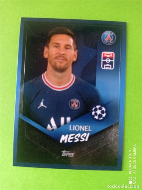 Messi Champions League 2021 2022 21 22 Psg N99 Comprar Cromos De