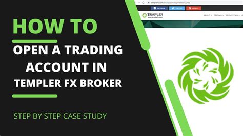 How To Open A Live Real Forex Trading Account In Templerfx Broker