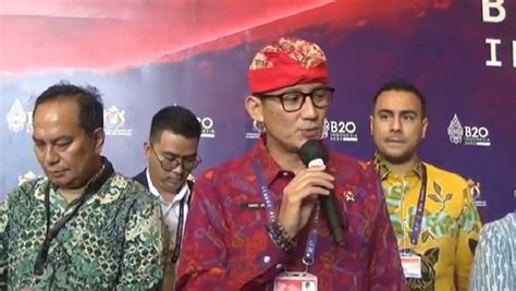 Sandiaga Uno Optimistis Ada 4 4 Lapangan Kerja Baru Usai KTT G20