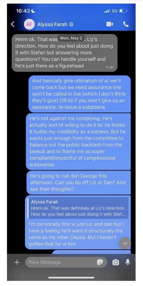 EXCLUSIVE: Alyssa Farah Encouraged Cassidy Hutchinson To Leak To