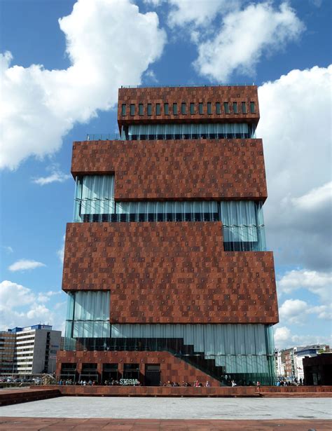 MAS Antwerpen | Antwerpen, Gebouwen, Architectuur