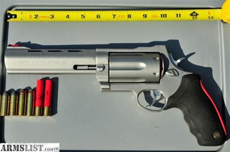 Armslist For Sale Taurus Raging Judge Magnum Stainless 6 5 Barrel 410 45colt 454