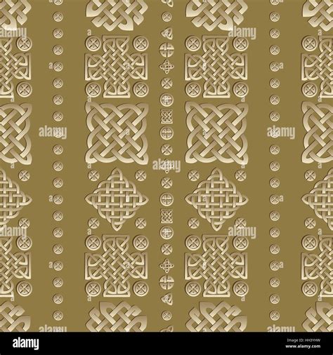 Celtic Knot Seamless Pattern Stock Vector Image And Art Alamy