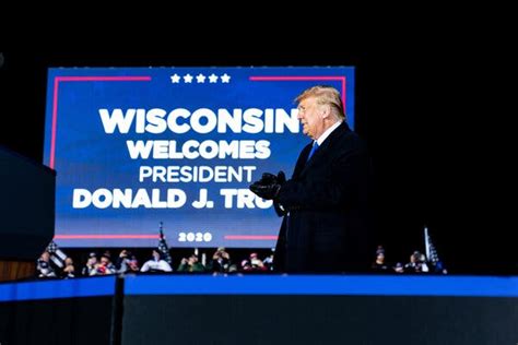 Trump In Wisconsin Says The Virus Is ‘rounding The Turn While Cases