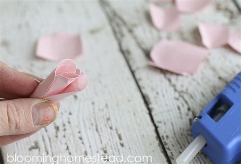 DIY Paper Flowers - Blooming Homestead