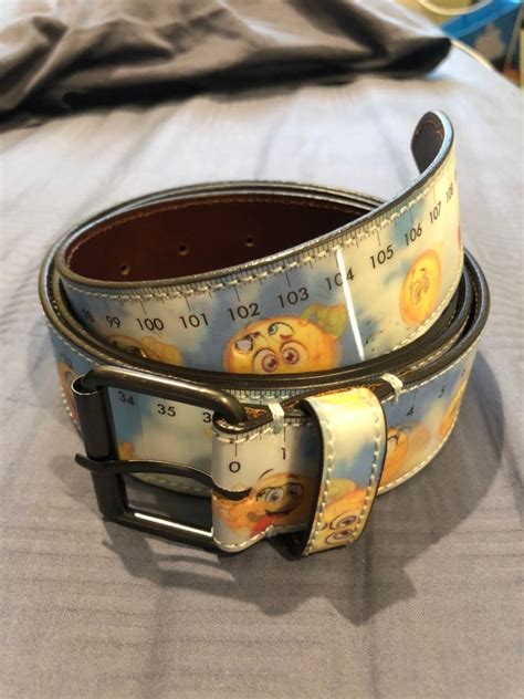 Vetements Vetements Emoji Leather Belt | Grailed