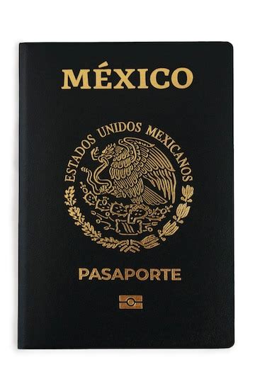 Premium Photo Passport Of Mexico Front View Isolated On White Background