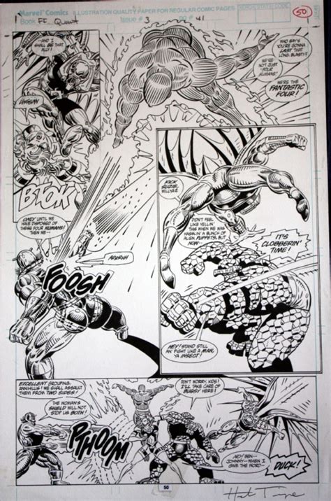 Herb Trimpe Fantastic Four P 41 In Stefano Bidetti S Trimpe Herb