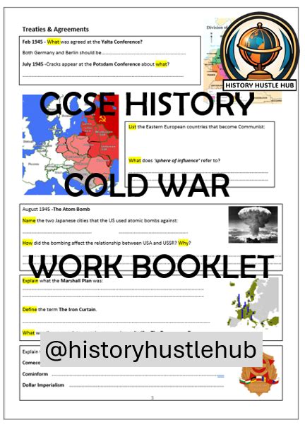 Gcse History Cold War Revision Booklet Teaching Resources