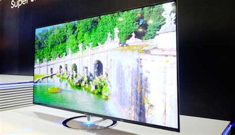 Sharp 4k and 8k TV appeared at CES 2015