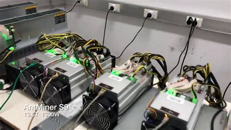 Antminer S9 R4 Eth Gpu Miner Farm Bitcoin Youtube