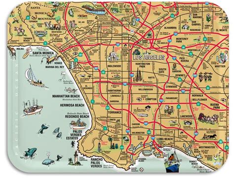 Premium Outlets Los Angeles Downtown Map Literacy Basics