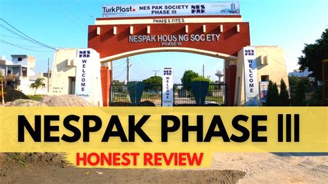 NESPAK HOUSING SOCIETY PHASE 3 DETAIL REVIEW By Visit Everything