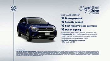 Volkswagen Sign Then Drive Event TV Spot Kim New Year S Resolution