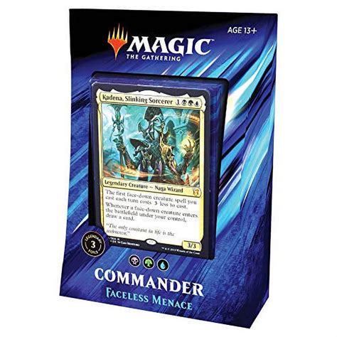 Mtg Commander 2019 Set Of 4 Decks Primal Genesis Faceless Menace