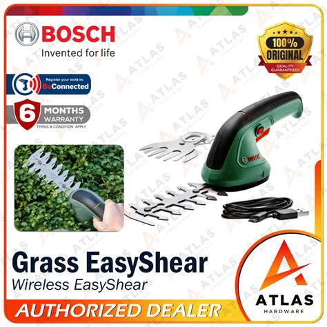 Bosch EasyShear Cordless Shrub And Gras Shear Set 3 6V ORIGINAL