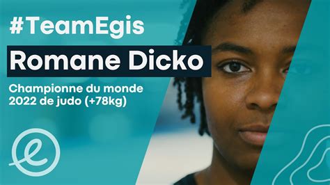 Teamegis Romane Dicko Championne Du Monde De Judo Youtube