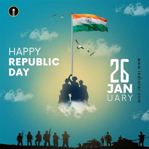 Free Happy Republic Day 26th January 2023 Psd Images Template Cards Greetings Quotes Wishes