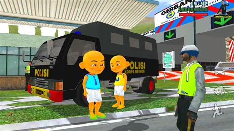 Upin Ipin Bantu Pak Polisi Antarkan Mobil Polisi Sheratv27 YouTube