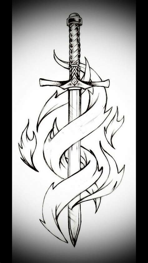 Drawings Of Swords