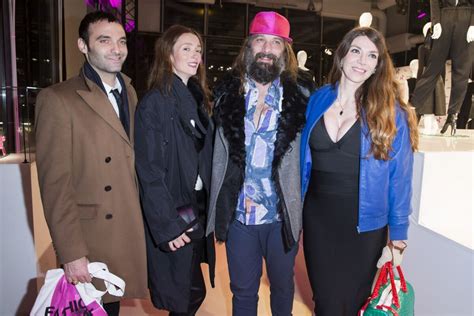 Photo Virgile Bramly Audrey Marnay Sébastien Tellier et sa femme