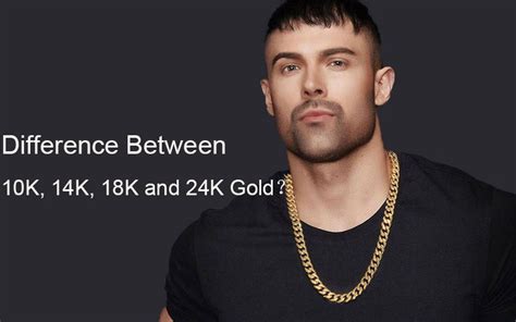 Difference Between 10k 14k 18k And 24k Gold U7 Jewelry