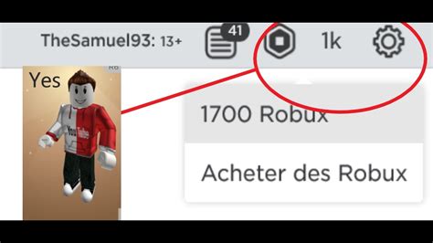 Comment Avoir Des ROBUX Sur ROBLOX 100 Gratuit YouTube