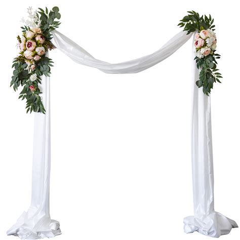 Navy Blue Dusty Blue White Wedding Archway Flower Dusty Blue Wedding