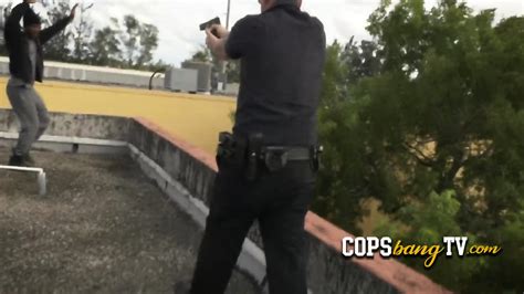 Suspect Runs For His Life When He Gets Caught Stealing By Horny Milf