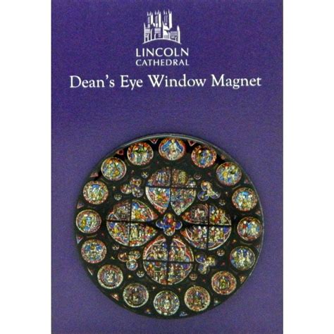 Fridge Magnet Deans Eye Lincoln Cathedral Shop Ts And Souvenirs
