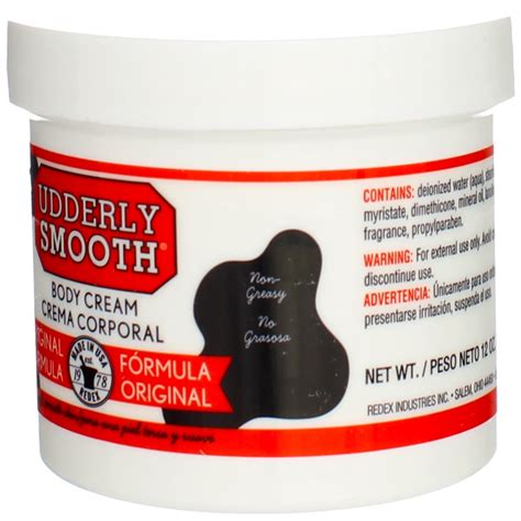 Udderly Smooth Body Cream 12 Oz Pack Of 4