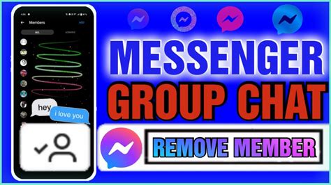 REMOVE Someone From Group Chat Messenger How To Remove Someone From