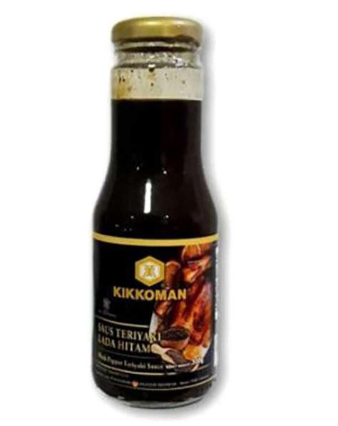 Jual Kikkoman Black Pepper Teriyaki Sauce Gr Isi Pcs Di