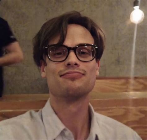 Mgg W Glasses Matthew Gray Matthew Gray Gubler Spencer Reid