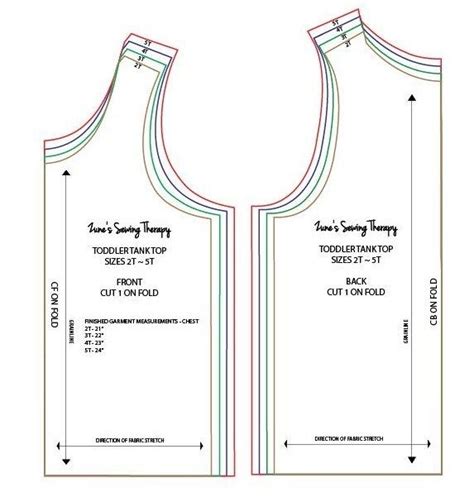 Toddler Tank Top Tutorial with Free Pattern – Zune's Sewing Therapy ...