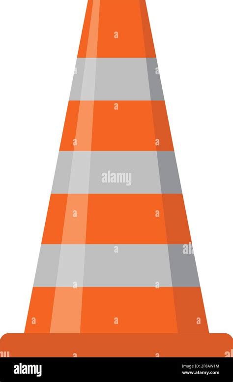 Traffic Cone Pylon Stock Vector Images Alamy