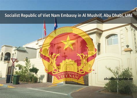 Socialist Republic Of Viet Nam Embassy In Al Mushrif Abu Dhabi Uae Abudhabi Guide