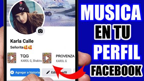 Como Poner Musica En Tu Perfil De Facebook Youtube