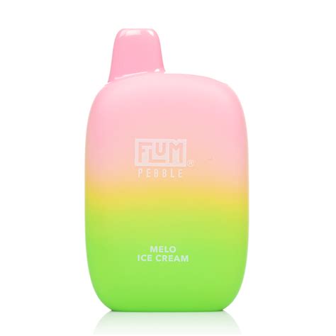 Flum Pebble Melo Ice Cream Disposable Vape Puffholic Vape