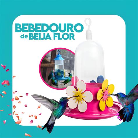 Bebedouro Para Beija Flor Aves Passaro Poleiro Ml Shopee Brasil