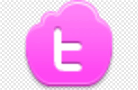 Cones De Computador Twitter Rosa Roxo Azul Violeta Png Pngwing