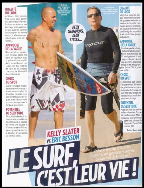 Clash Of Legends Kelly Slater Eric Besson Surf Session Magazine